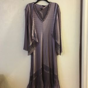 Brand New Silk Lavendar Evening Gown Brand